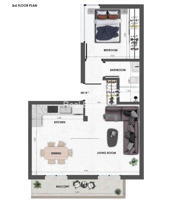 (Προς Πώληση) Κατοικία Διαμέρισμα || Αθήνα Κέντρο/Ζωγράφος - 44 τ.μ, 1 Υ/Δ, 140.000€ 