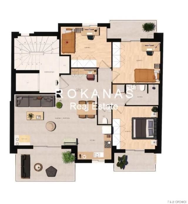 (For Sale) Residential Floor Apartment || Athens Center/Ilioupoli - 96 Sq.m, 3 Bedrooms, 380.000€ 